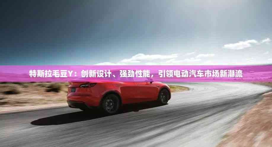 特斯拉毛豆Y:创新设计、强劲性能,引领电动汽车市场新潮流